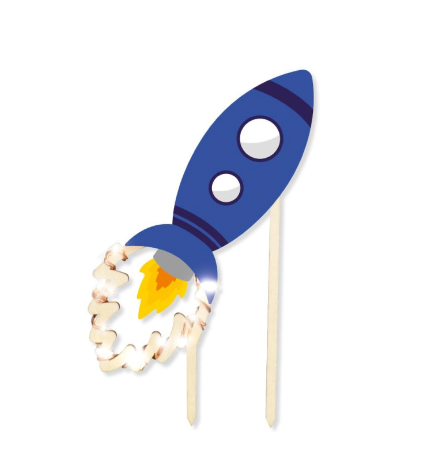 Cake Topper mit LED-Beleuchtung