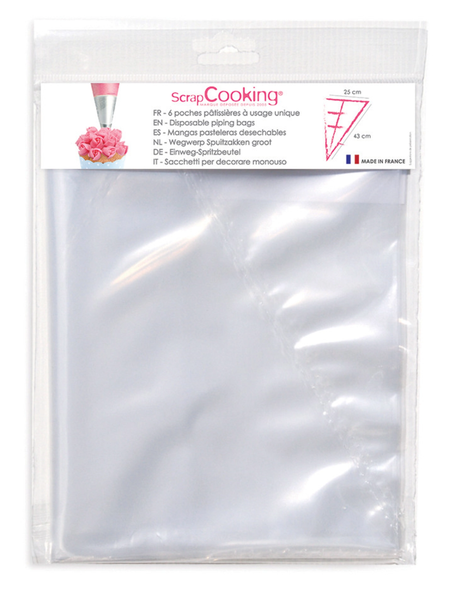 Poches à seringue jetables patisserie