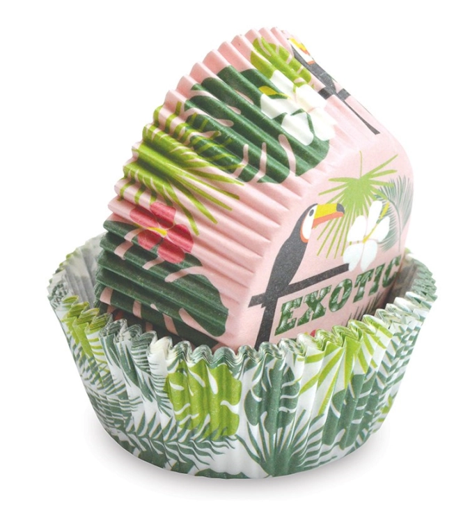 36 pcs. moules en papier tropical