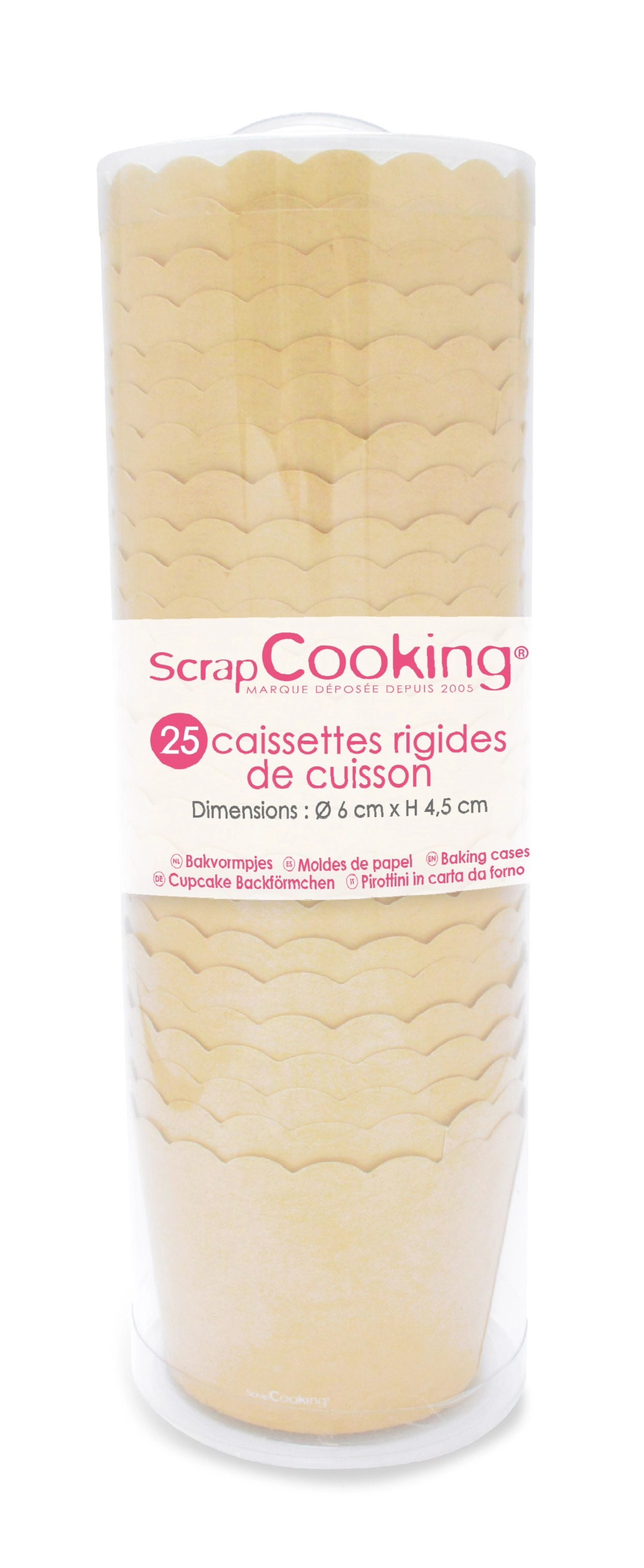 Set de 25 moules à cupcakes