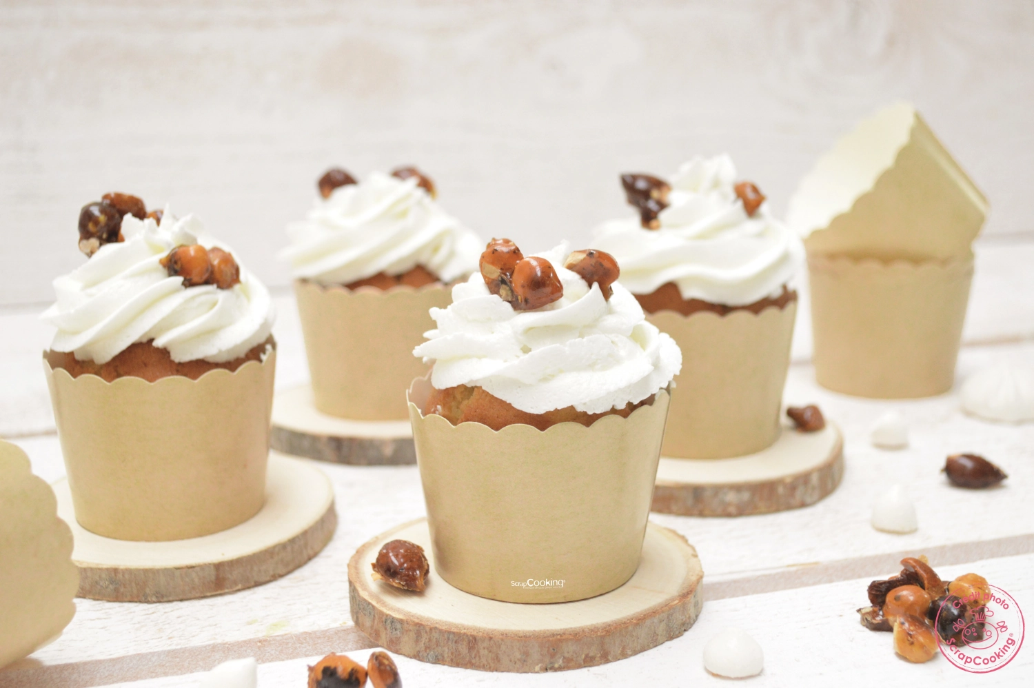 Set de 25 moules à cupcakes