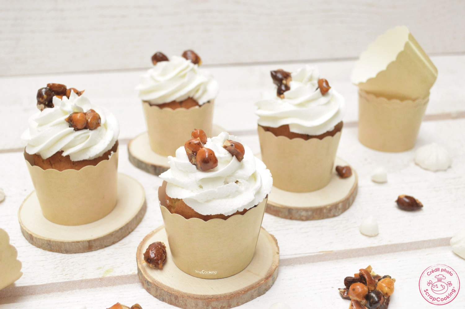 Set de 25 moules à cupcakes