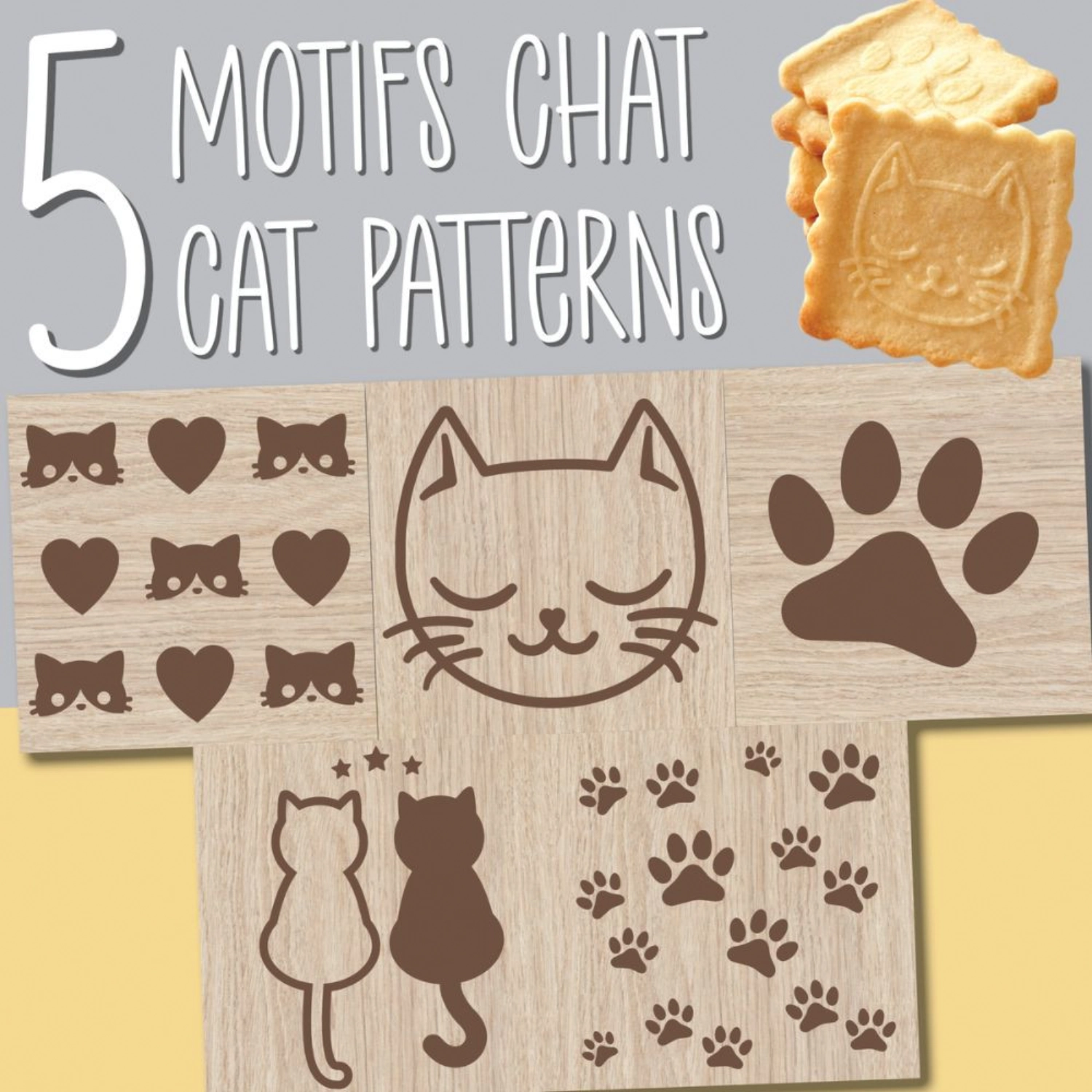 Würfelstempel und Ausstecher