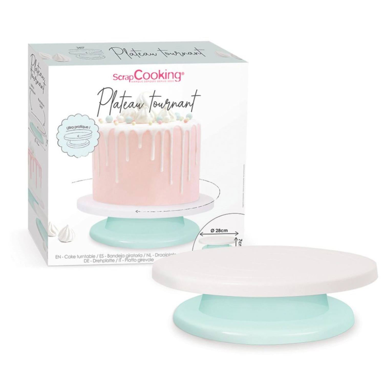 Kuchendrehteller