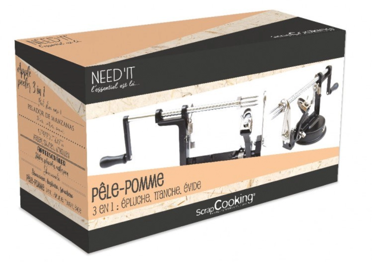 3-in-1 Apfelschäler