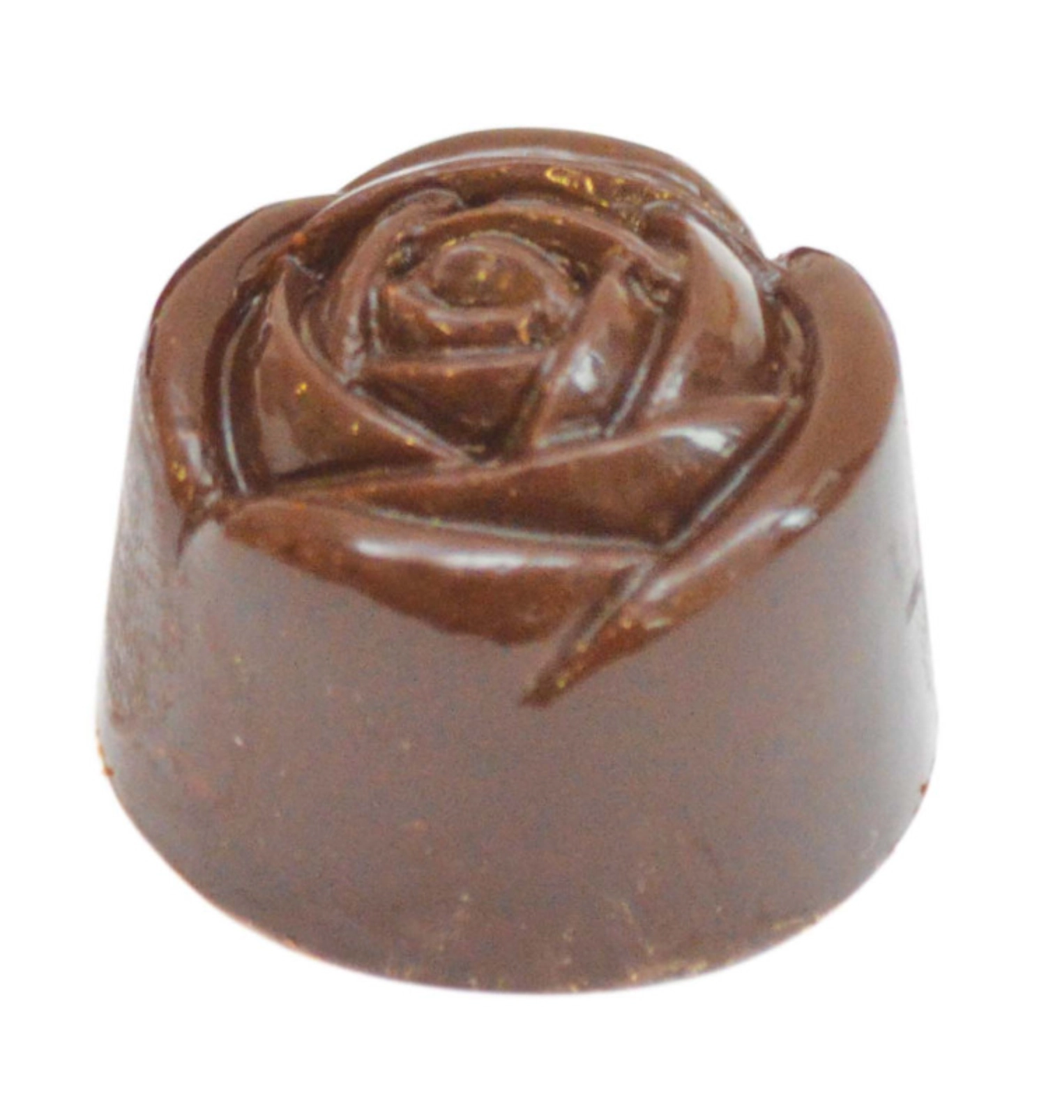 Moule rigide chocolat roses