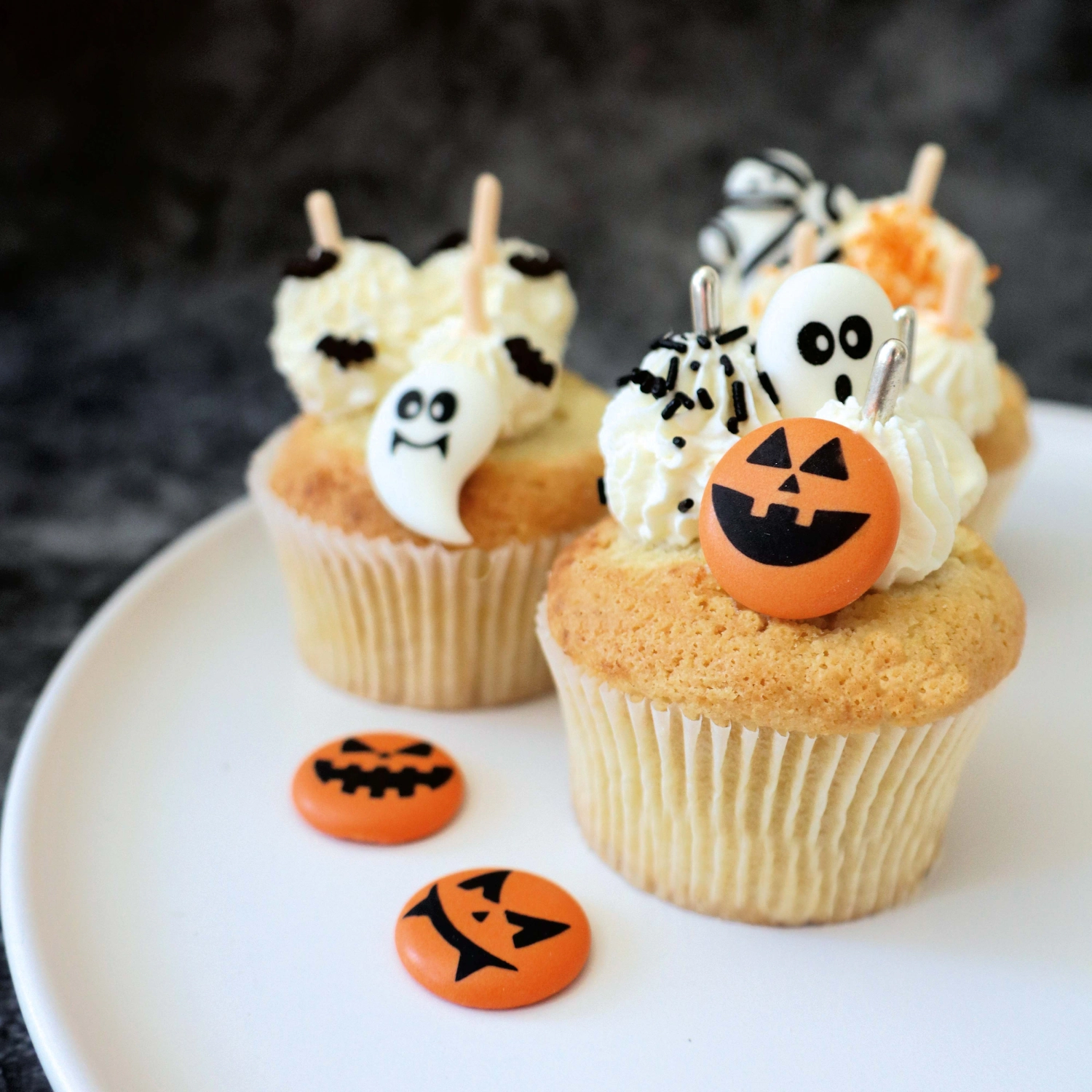 9 pcs. Décor en sucre Halloween