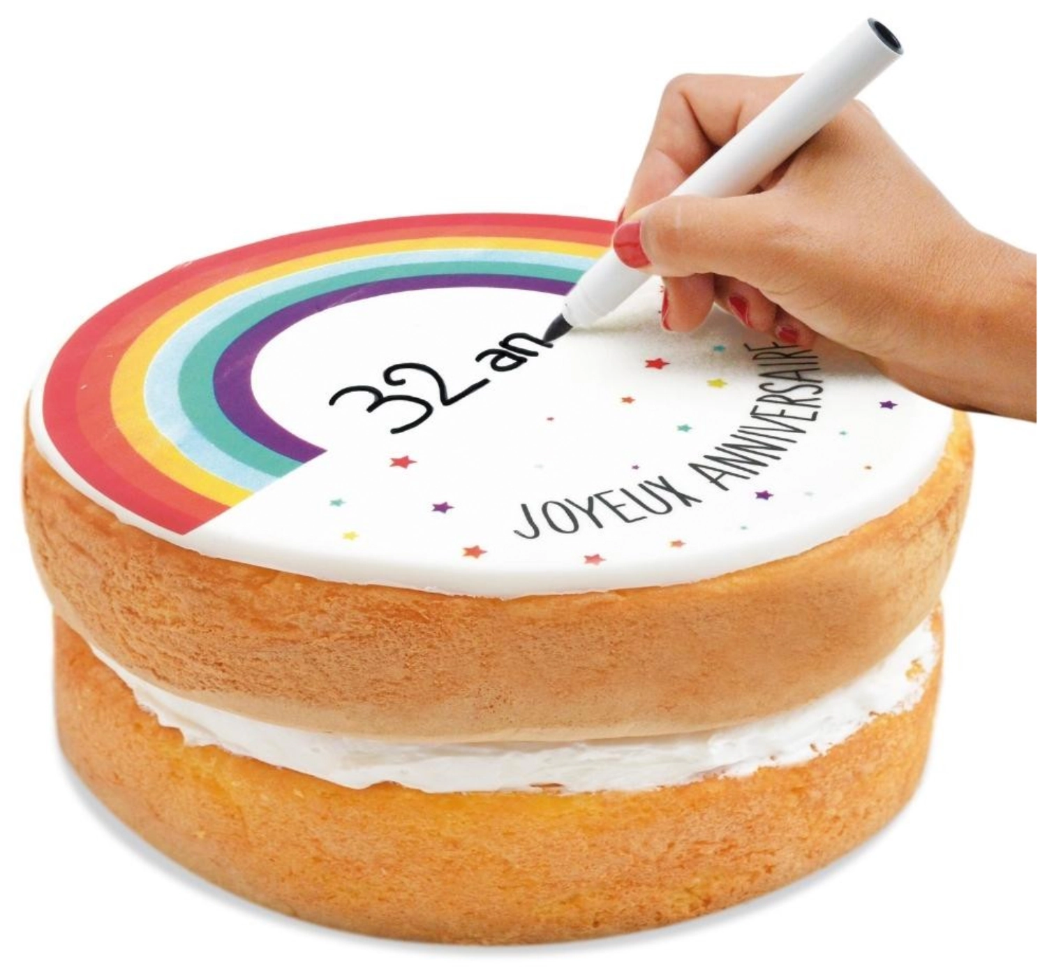Crayon alimentaire noir