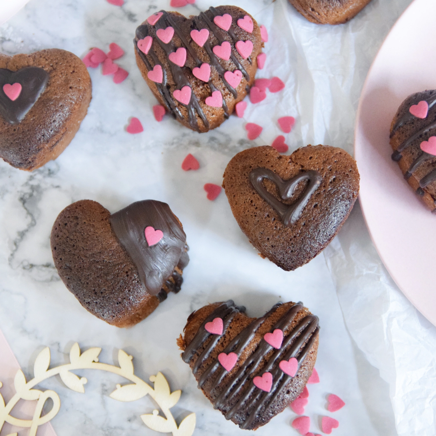 Zuckerstreusel Herzen