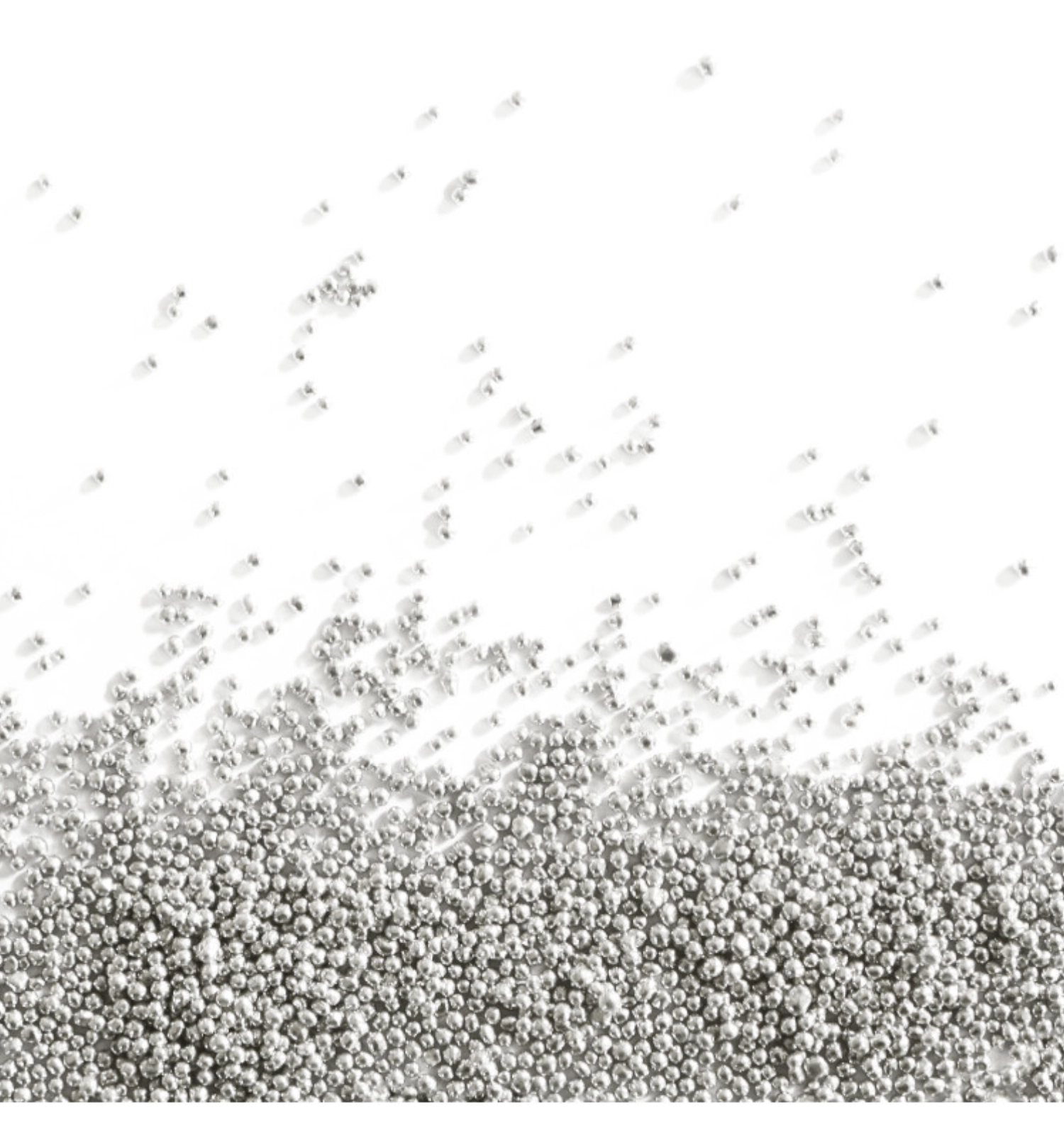 Deko sucre mini perles argent 80g