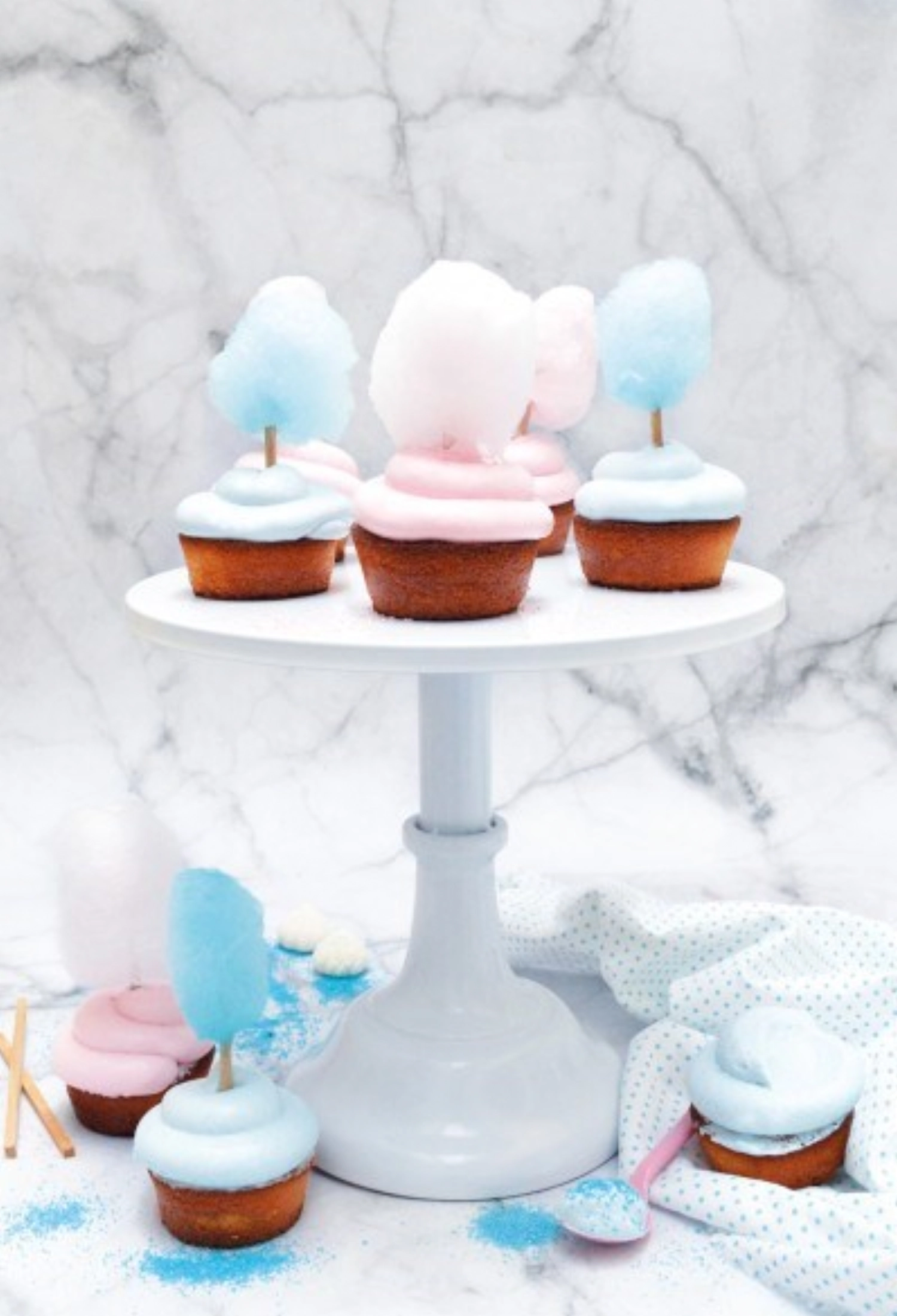 Fertigmischung Zuckerwatte Bonbongeschmack