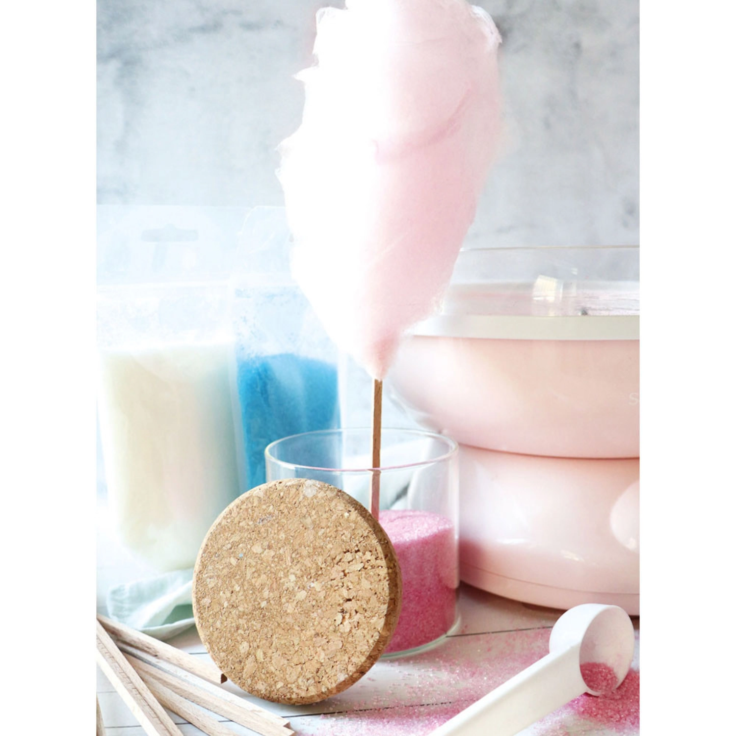 Fertigmischung Zuckerwatte Bonbongeschmack