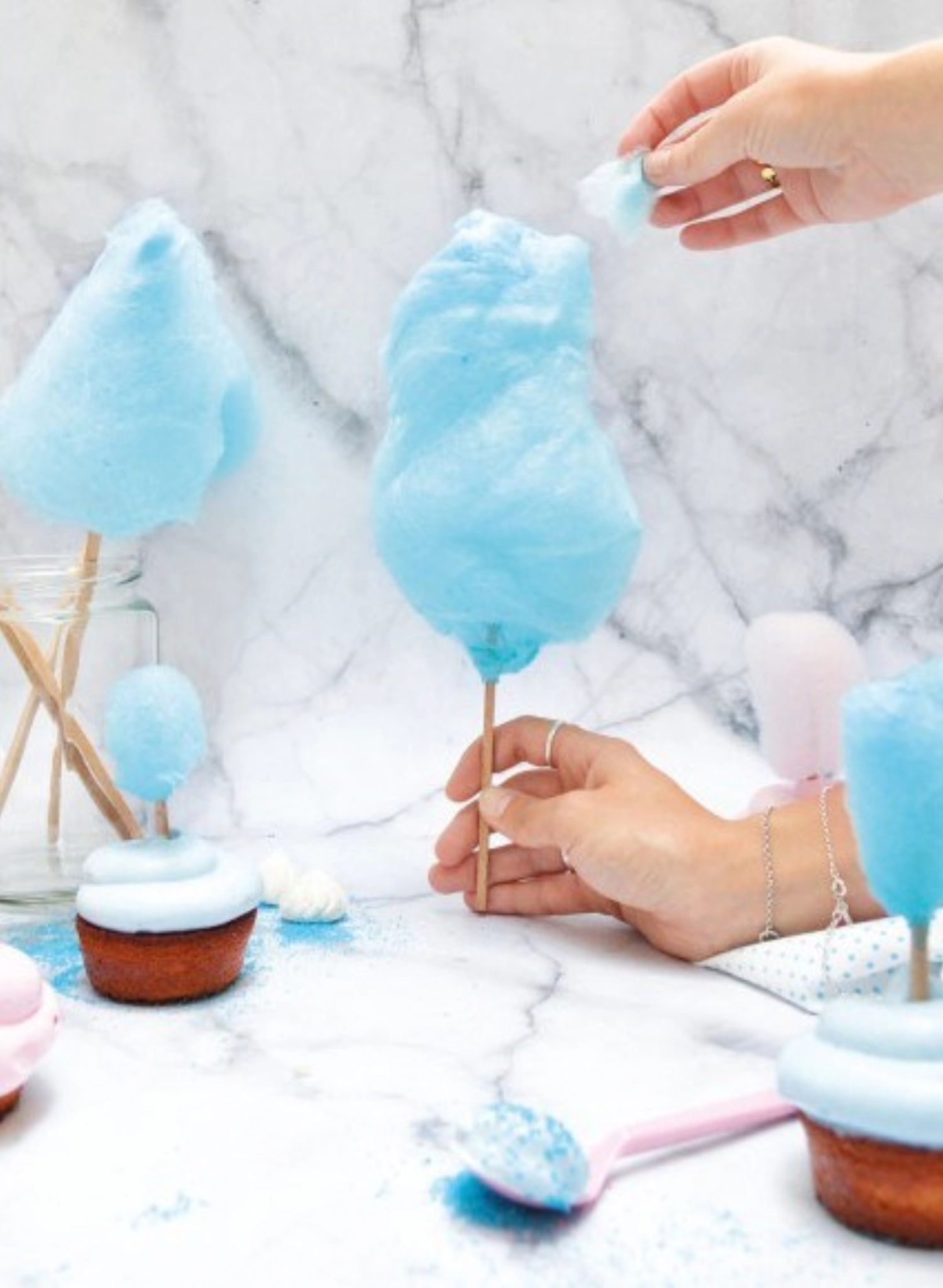 Fertigmischung Zuckerwatte Colageschmack