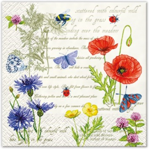 Servietten Cocktail 20x Vintage Summer 25x25cm