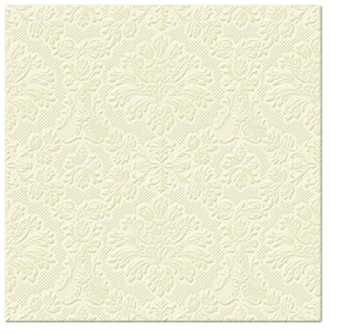 Servietten Lunch 20x Inspiration classic cream, 33x33cm