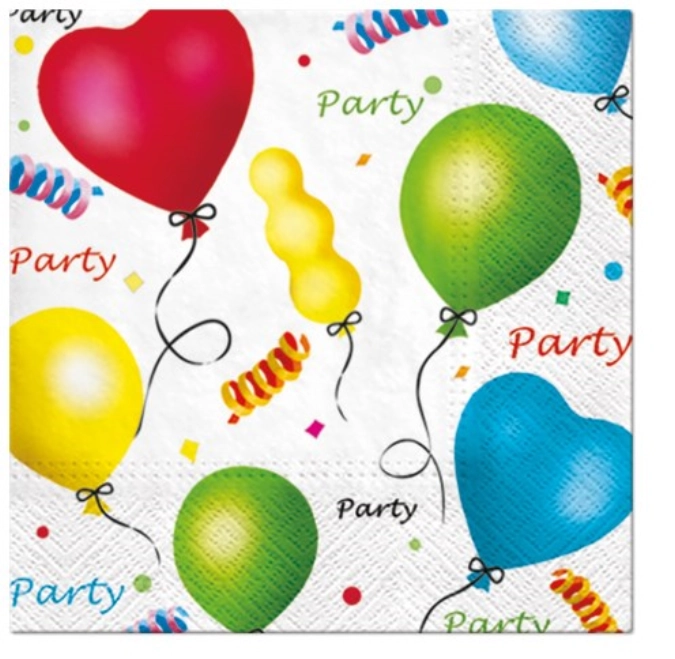 Servietten Lunch 20x Party, 33x33cm