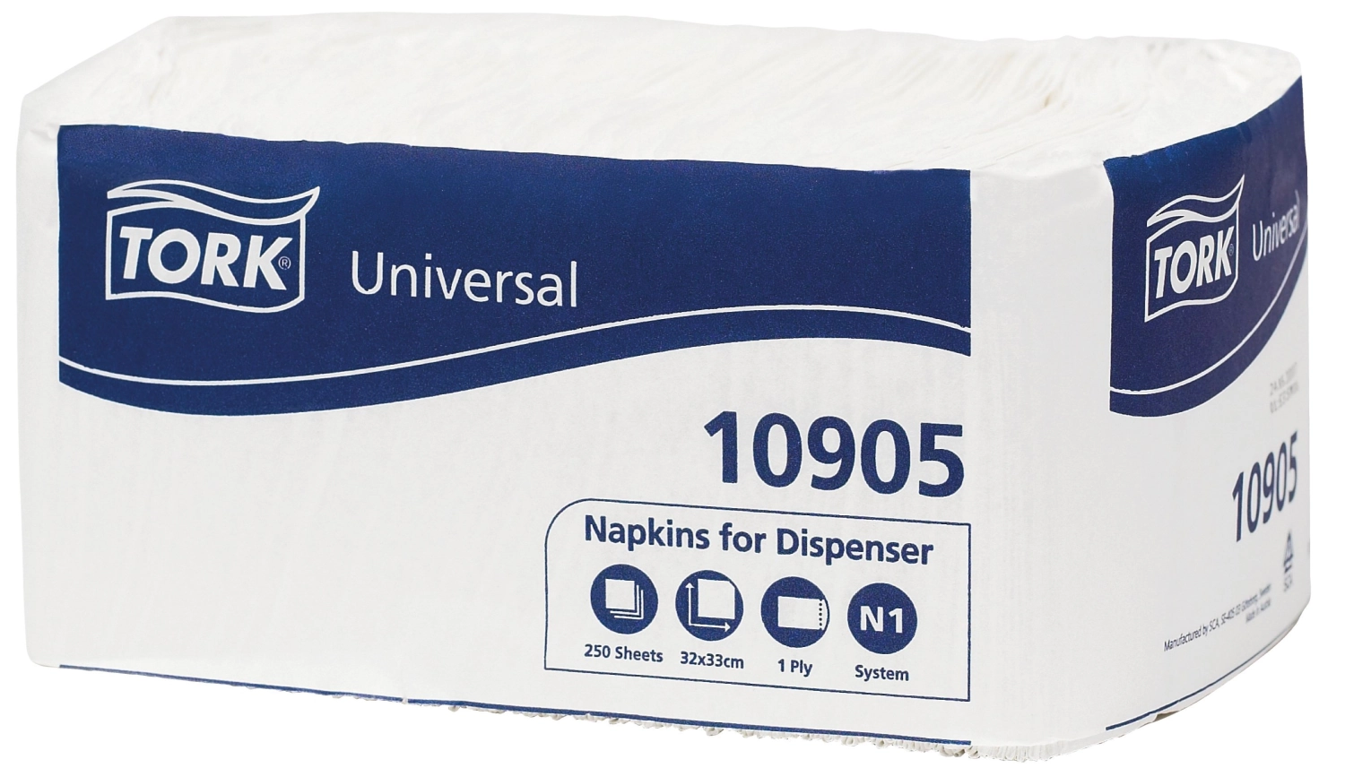 Serviettes de distributeur Boîte de 250pcs