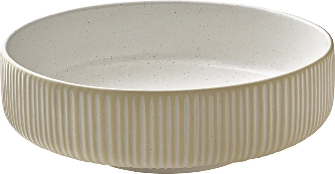 Playground nara saladier rond relief blanc d16cm 0.71lt