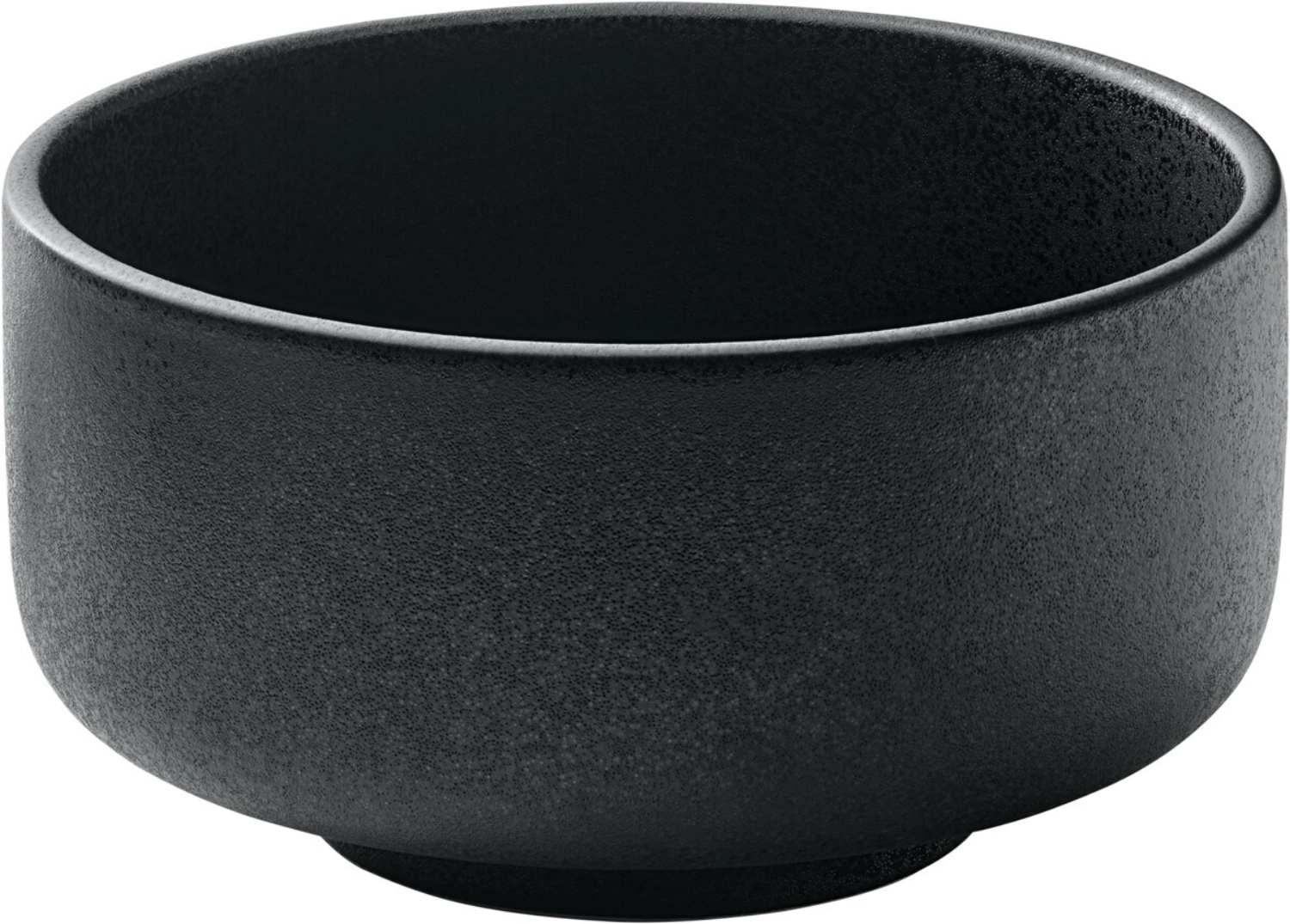 Playground Nara Plat rond noir D15cm 0.88lt