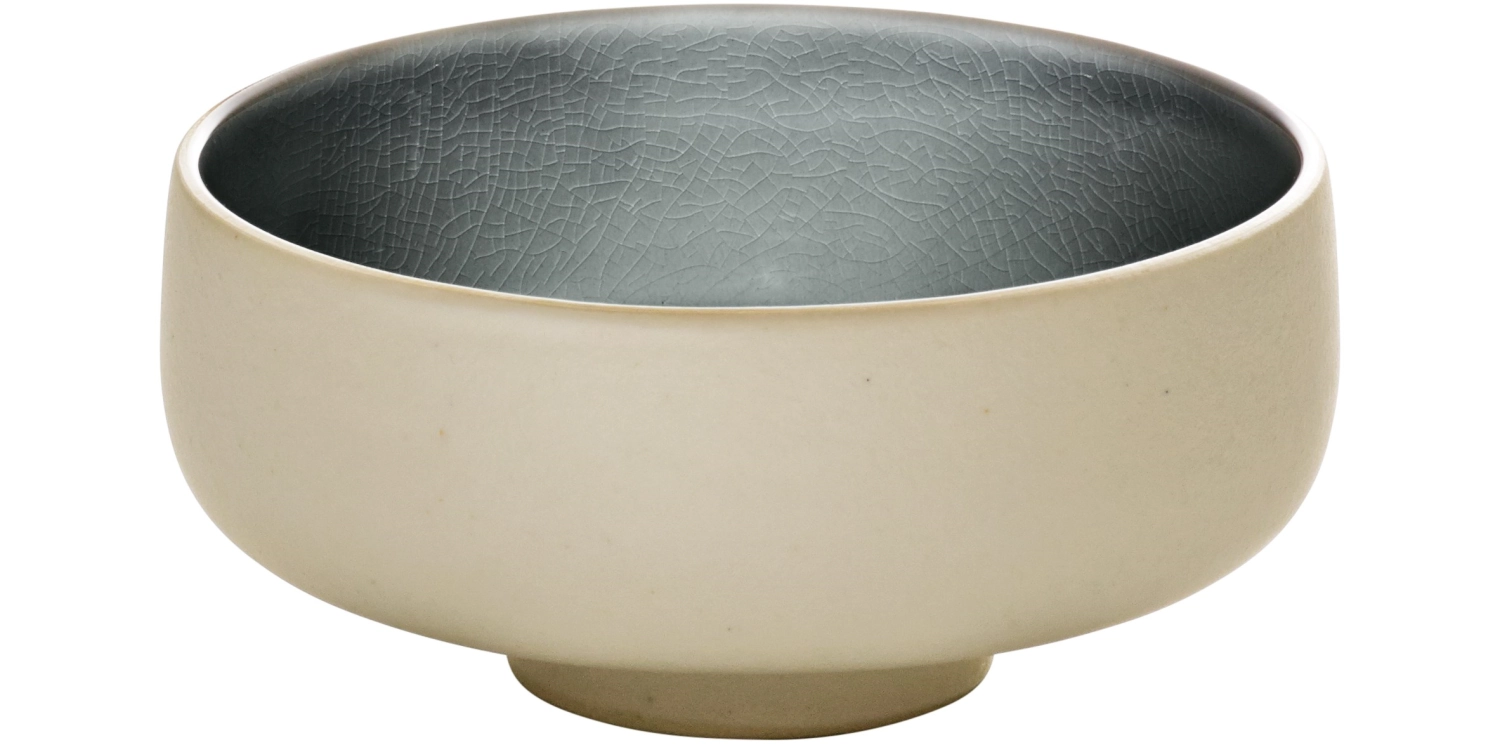 Nara bowl round grey 16cm