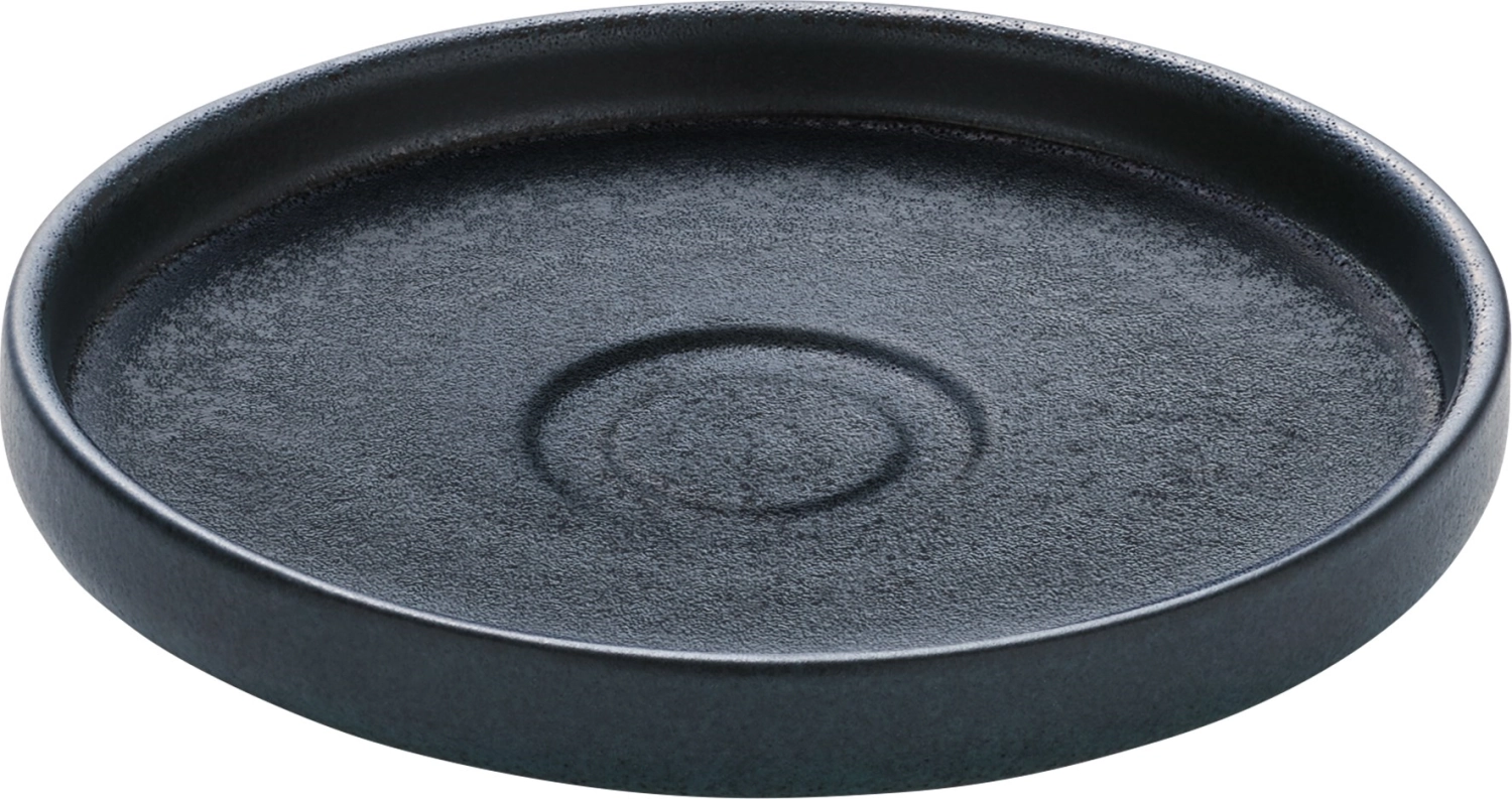 Nara saucer black 15cm