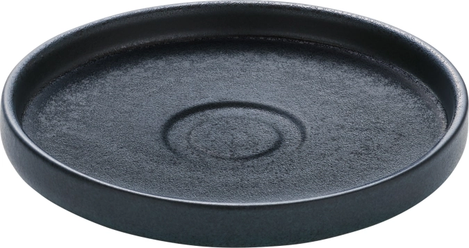 Nara saucer black 15cm