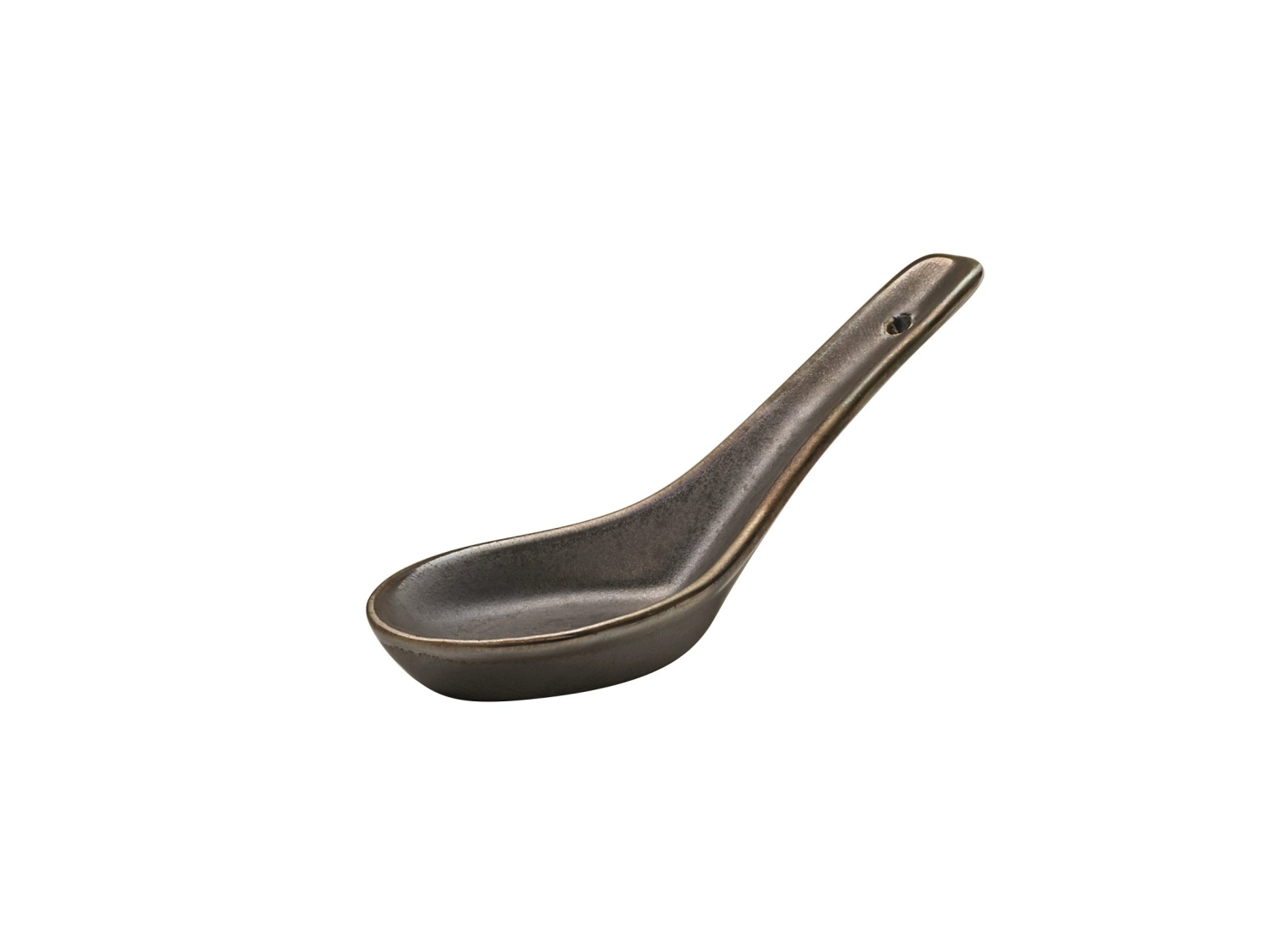 Chinese spoon 13cm brown