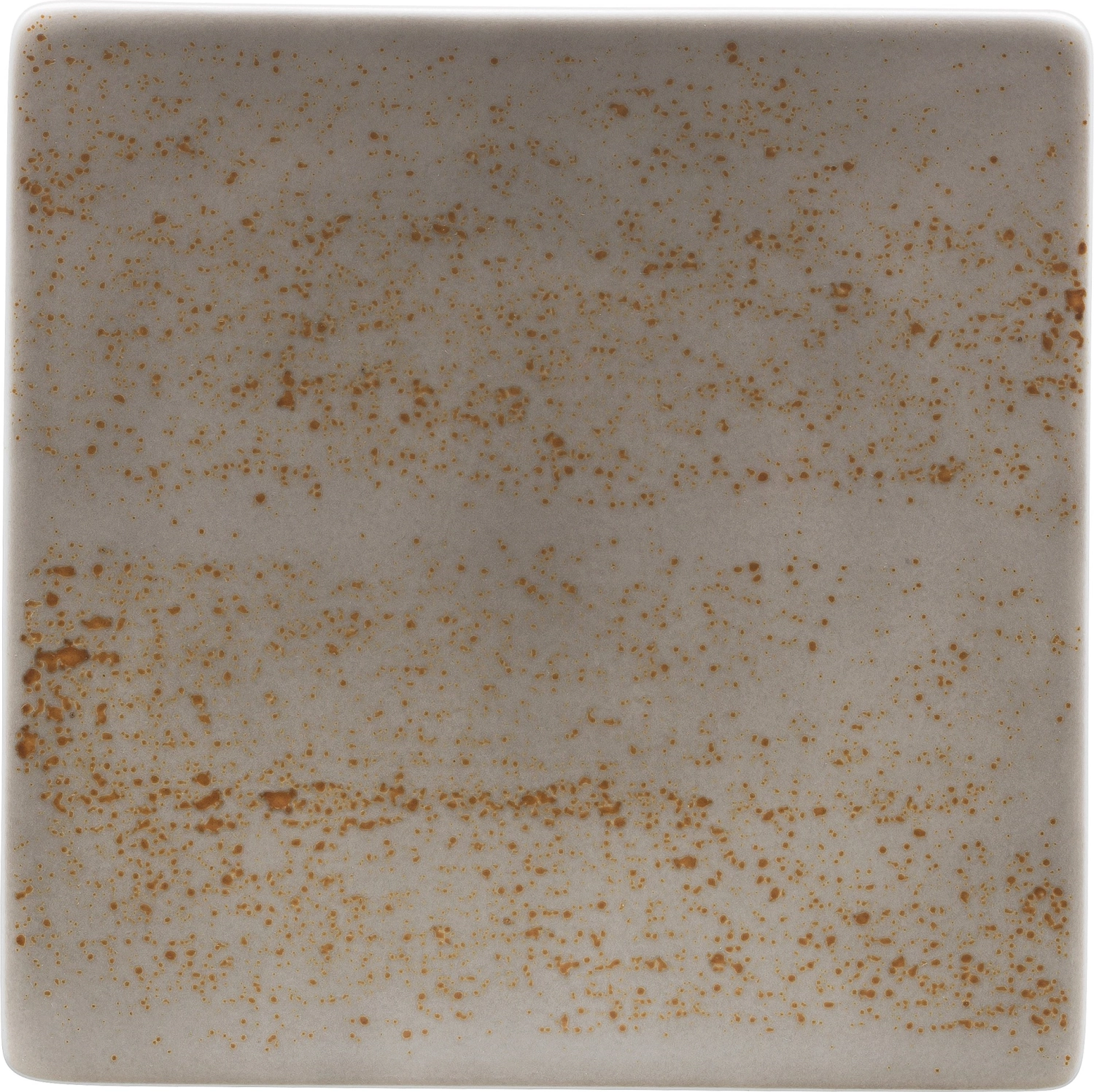 Pottery Unique Lightgrey Assiette creuse carrée coupe 16cm