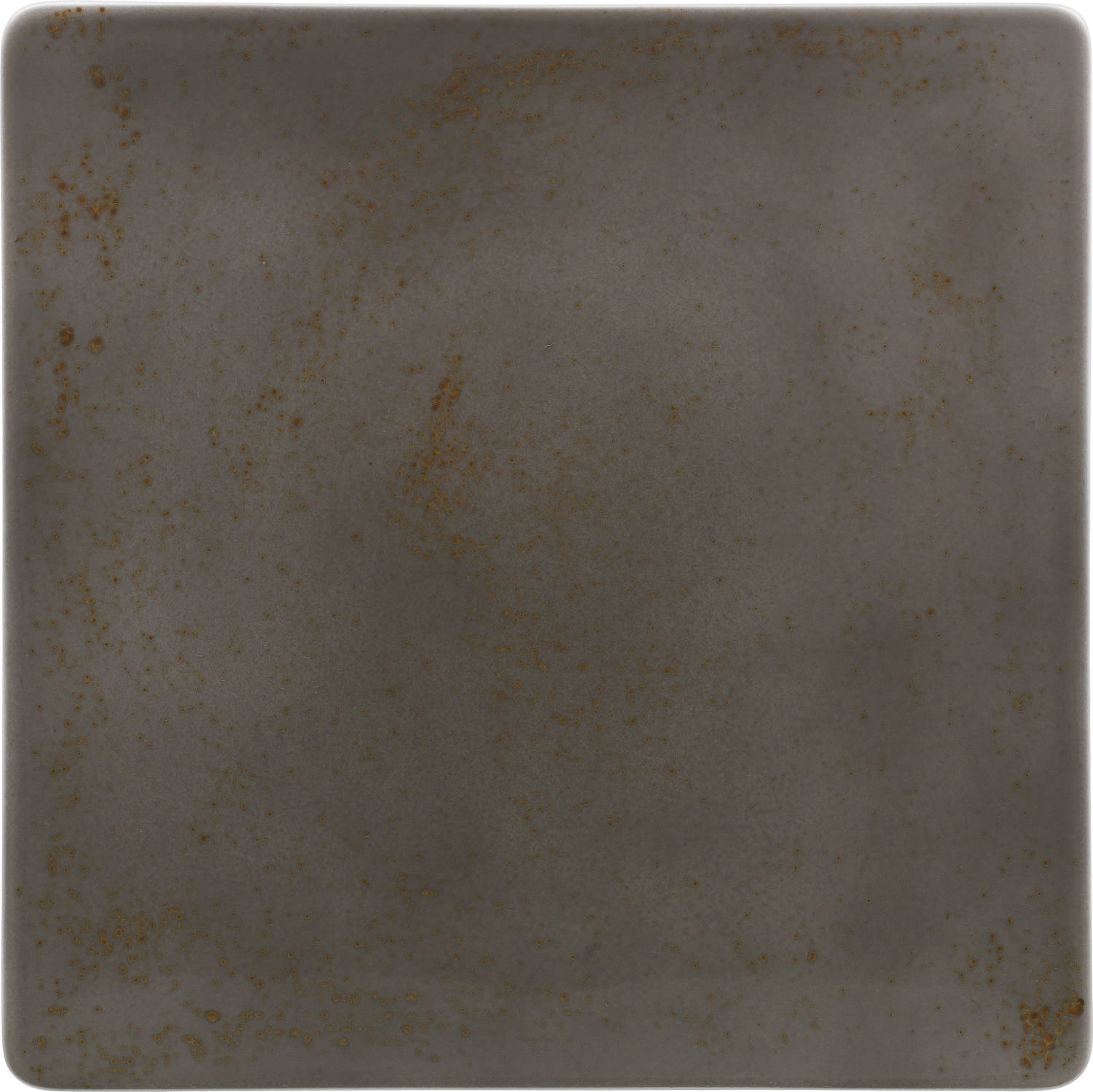 Pottery Unique Darkgrey Assiette plate carrée coupe 24cm