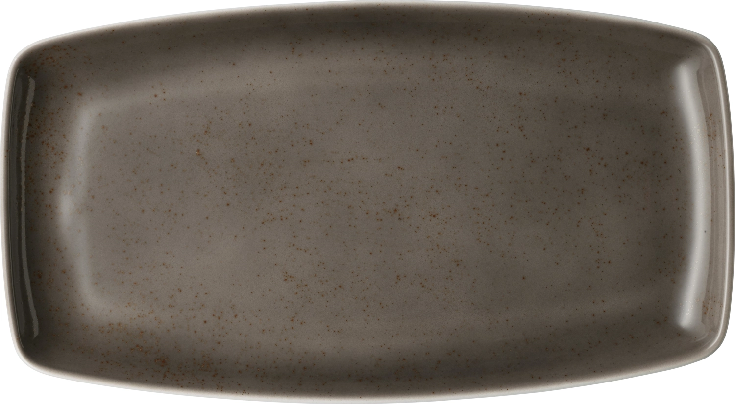 Pottery Unique Darkgrey Plateau rectangulaire 36x20cm