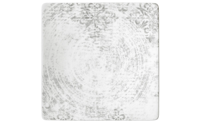 Shabby Chic 63071 Teller halbtief coupe eckig 24cm