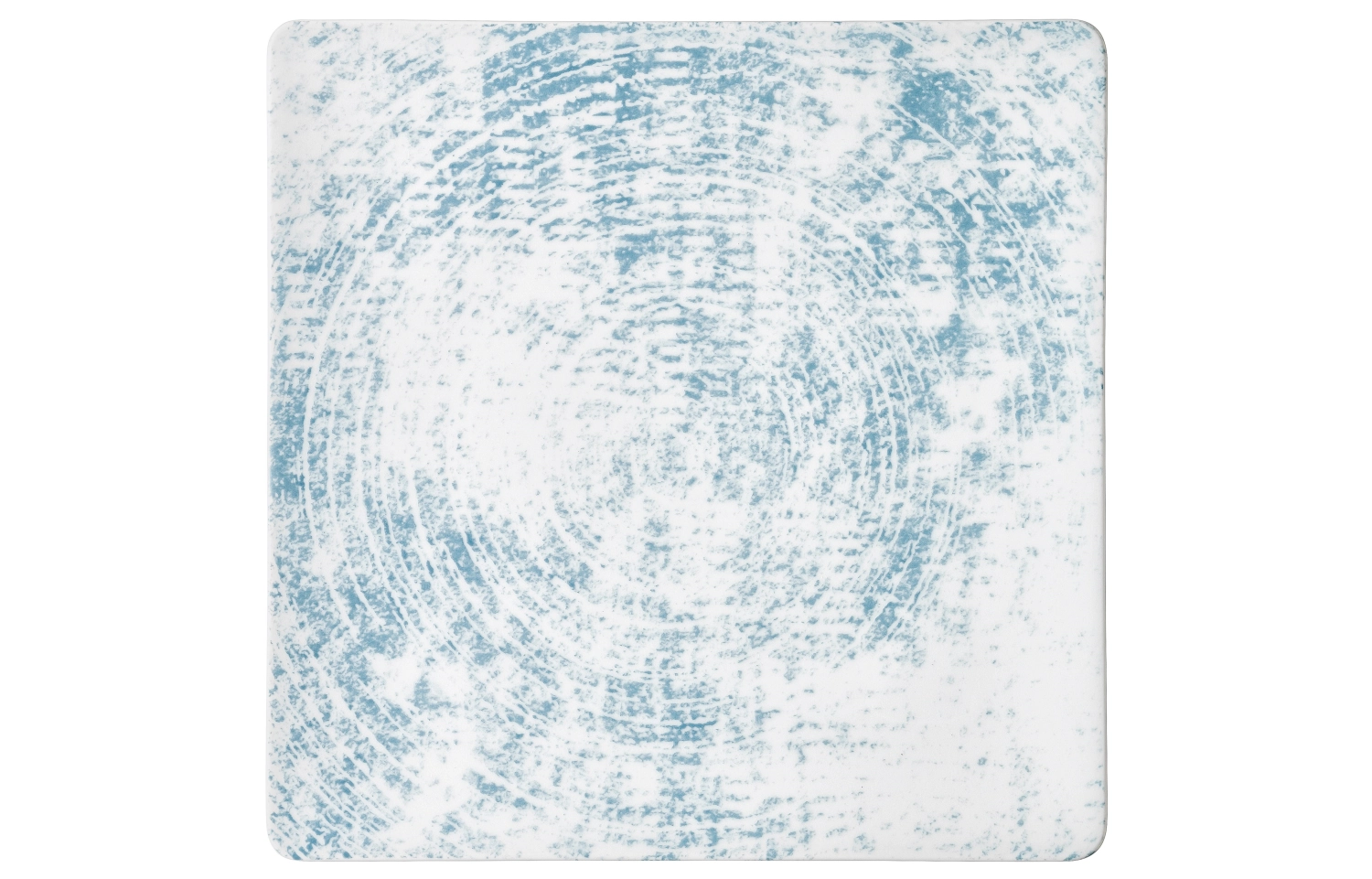 Assiette plate coupe carrée 24 cm