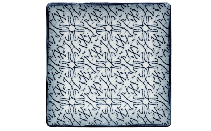 Shabby Chic 63075 Teller halbtief coupe eckig 24cm