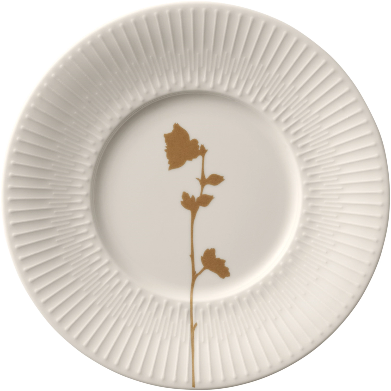 Delight Vibes PICKED Teller flach rund Fahne Relief 16cm