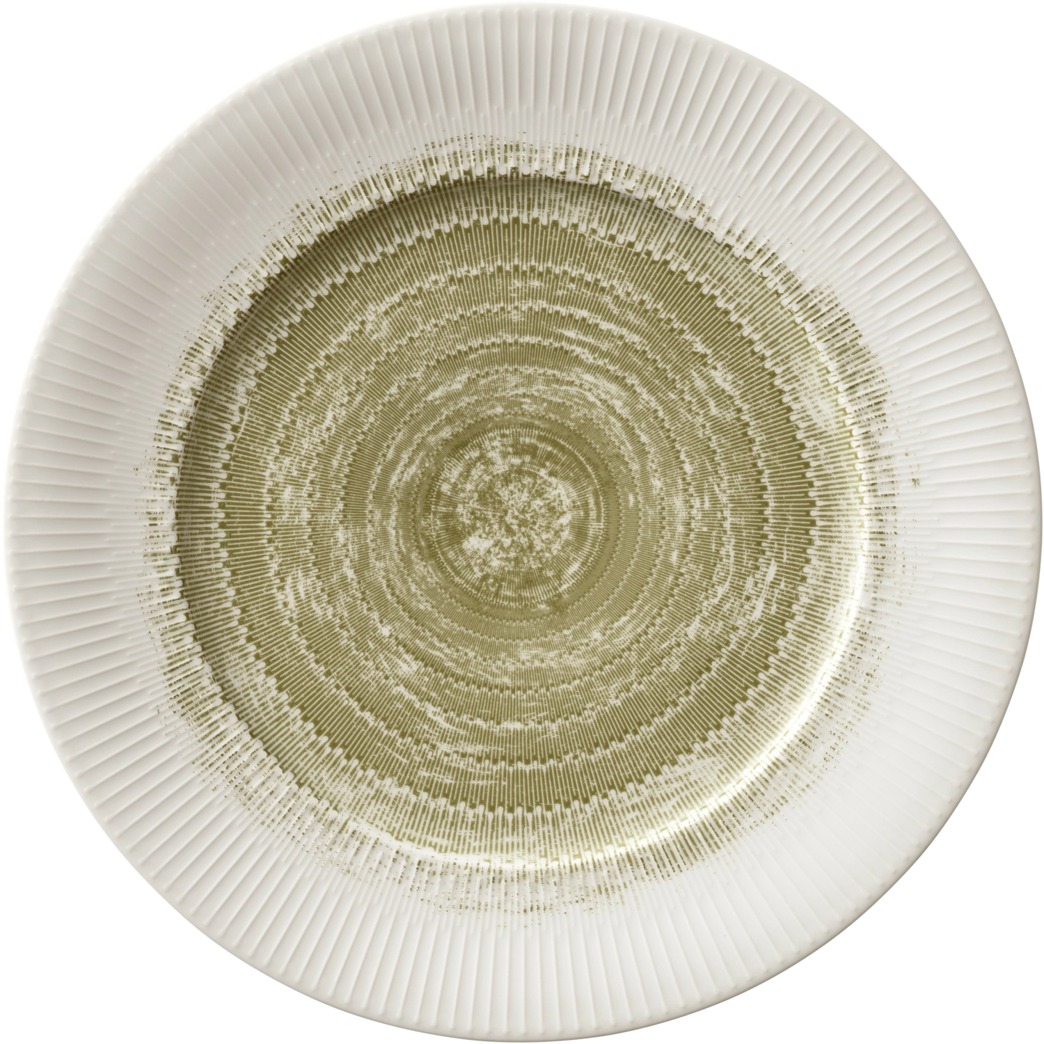 Delight Vibes SPIRIT MOSS Teller flach rd. Fahne Relief 28cm