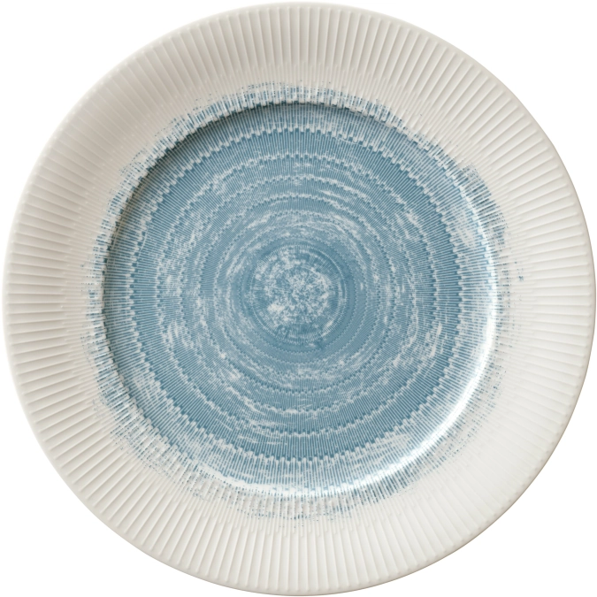 Delight Vibes SPIRIT RAIN ass plate rd. drapeau relief 31cm