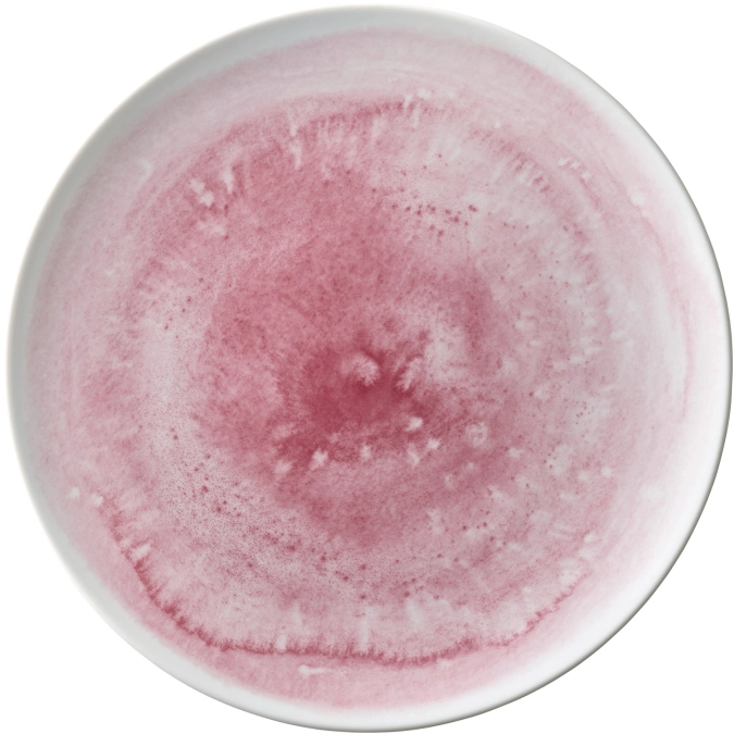 Unlimited Pink Whirl Teller flach rund coupe 15cm
