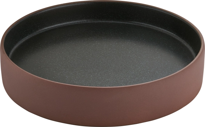 2in1 plate flat/deep br/bl 21cm