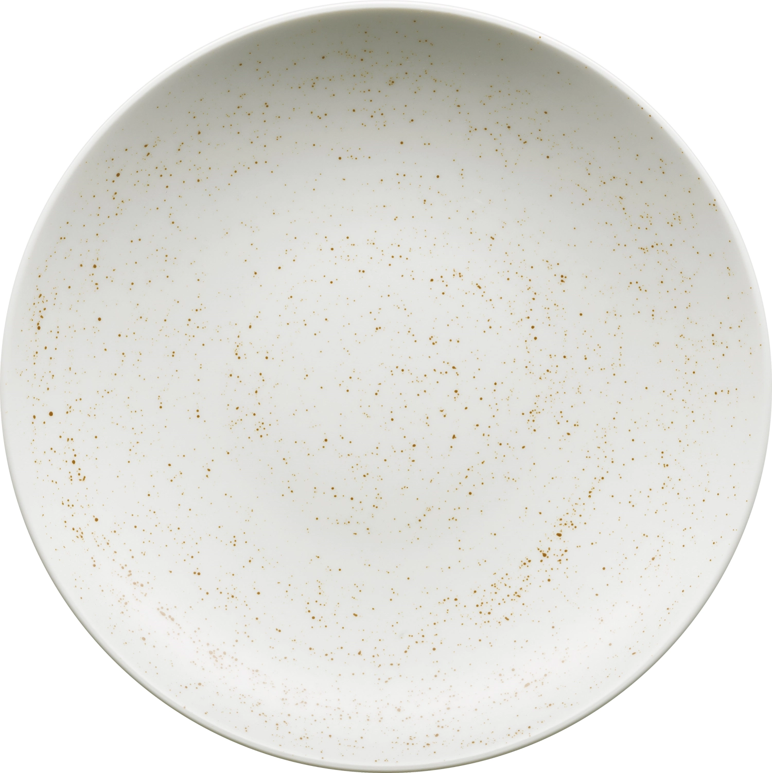 Pottery Unique white Assiette creuse ronde coupe 28cm