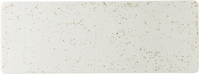 Pottery Unique white Plat rectangulaire 30x11cm