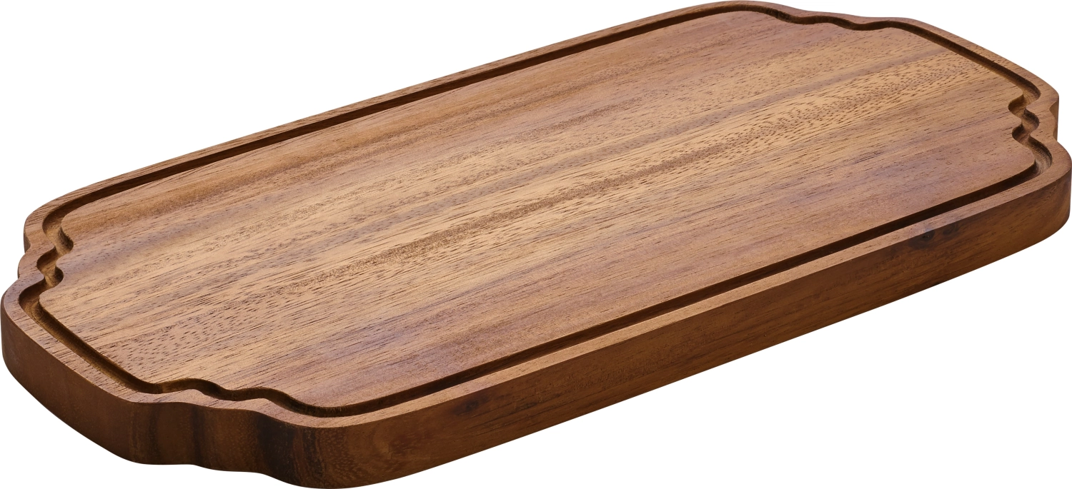 Serving-board w. grooves 36x18cm