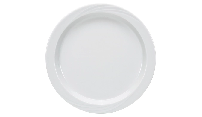 Assiette pour chariot demi-creuse 26 cm