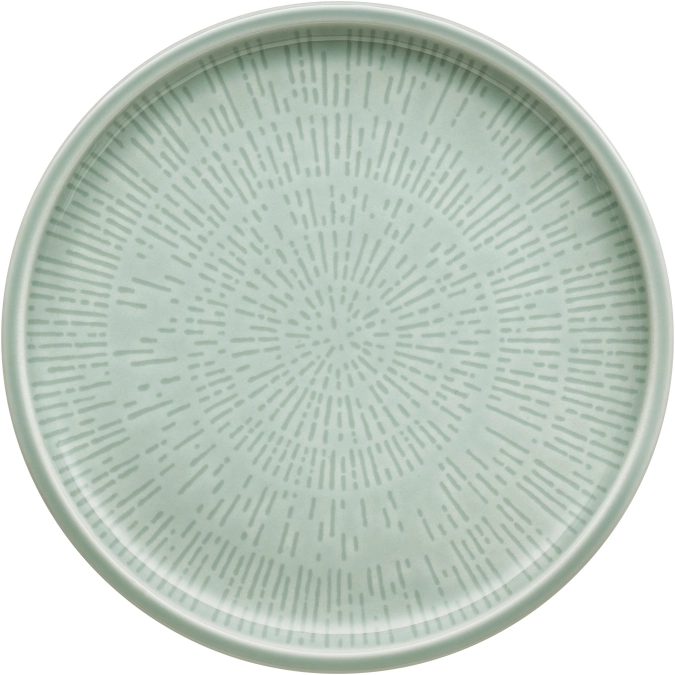 Assiette plate coupe structure 17 frost