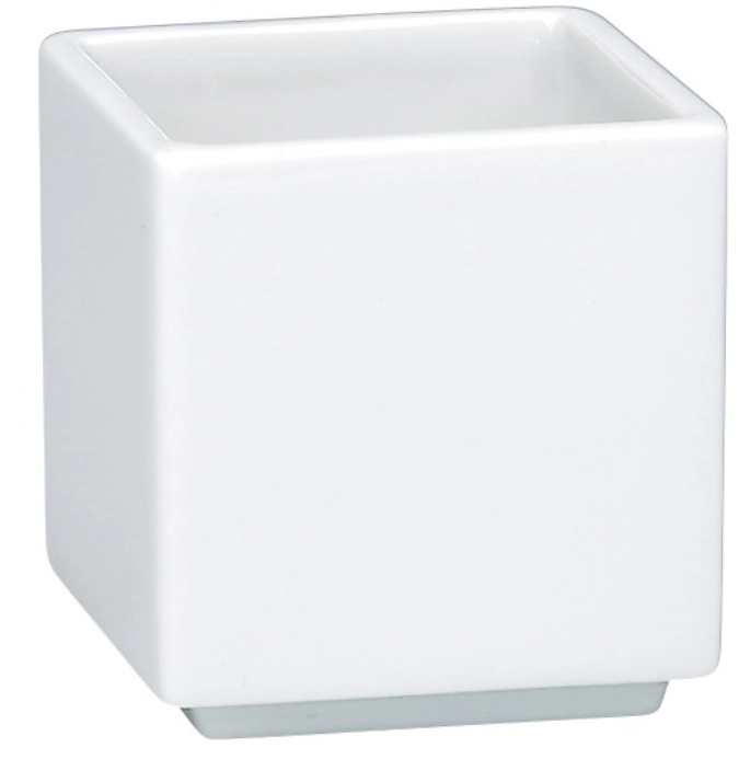 Unlimited Schälchen eckig hoch 5.1x5.1cm H5.3cm