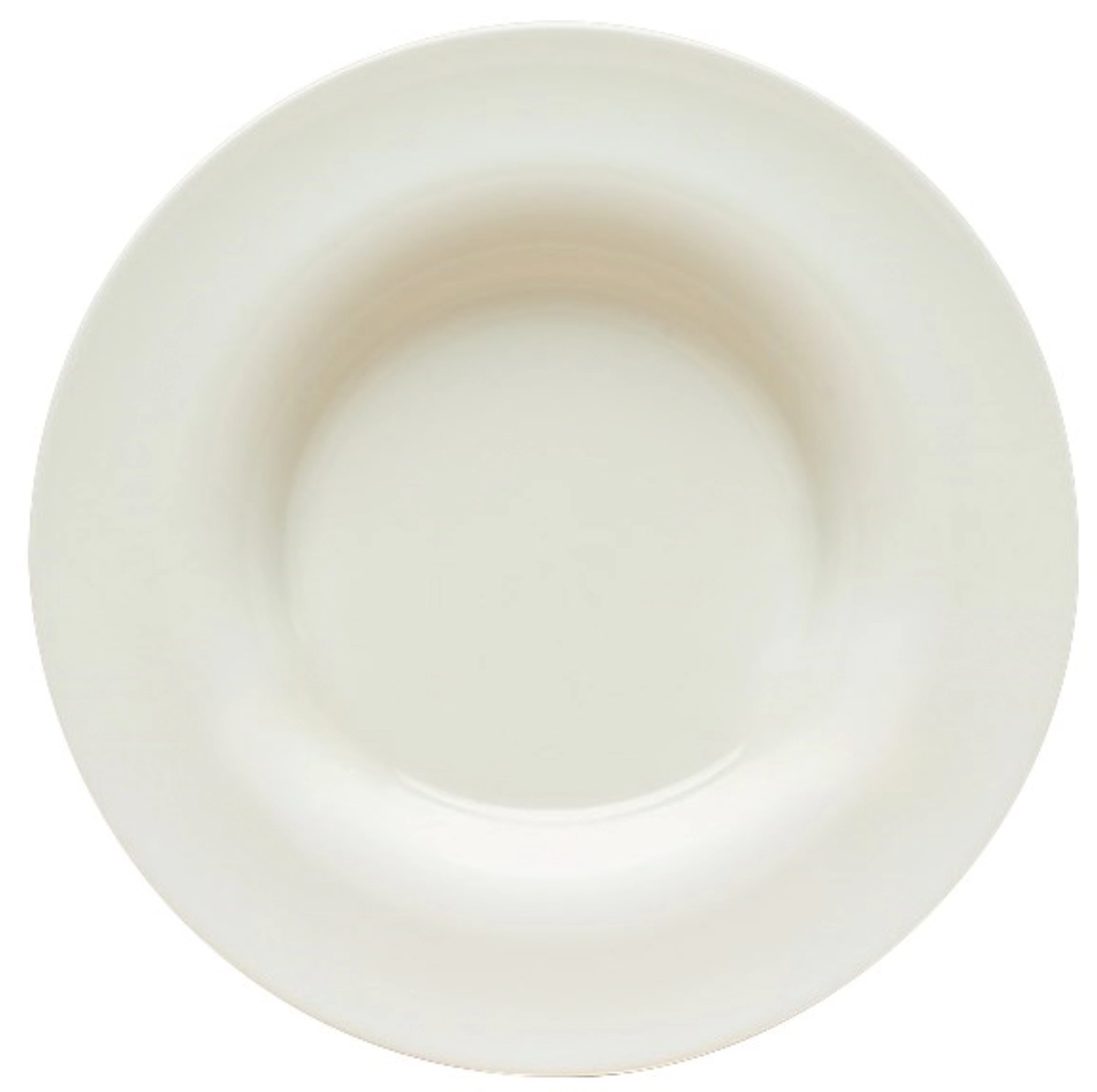 Assiette creuse à aile lisse 26 cm