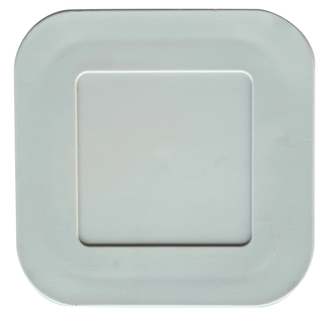 Couvercle 9x9 gris pbt (160°c)