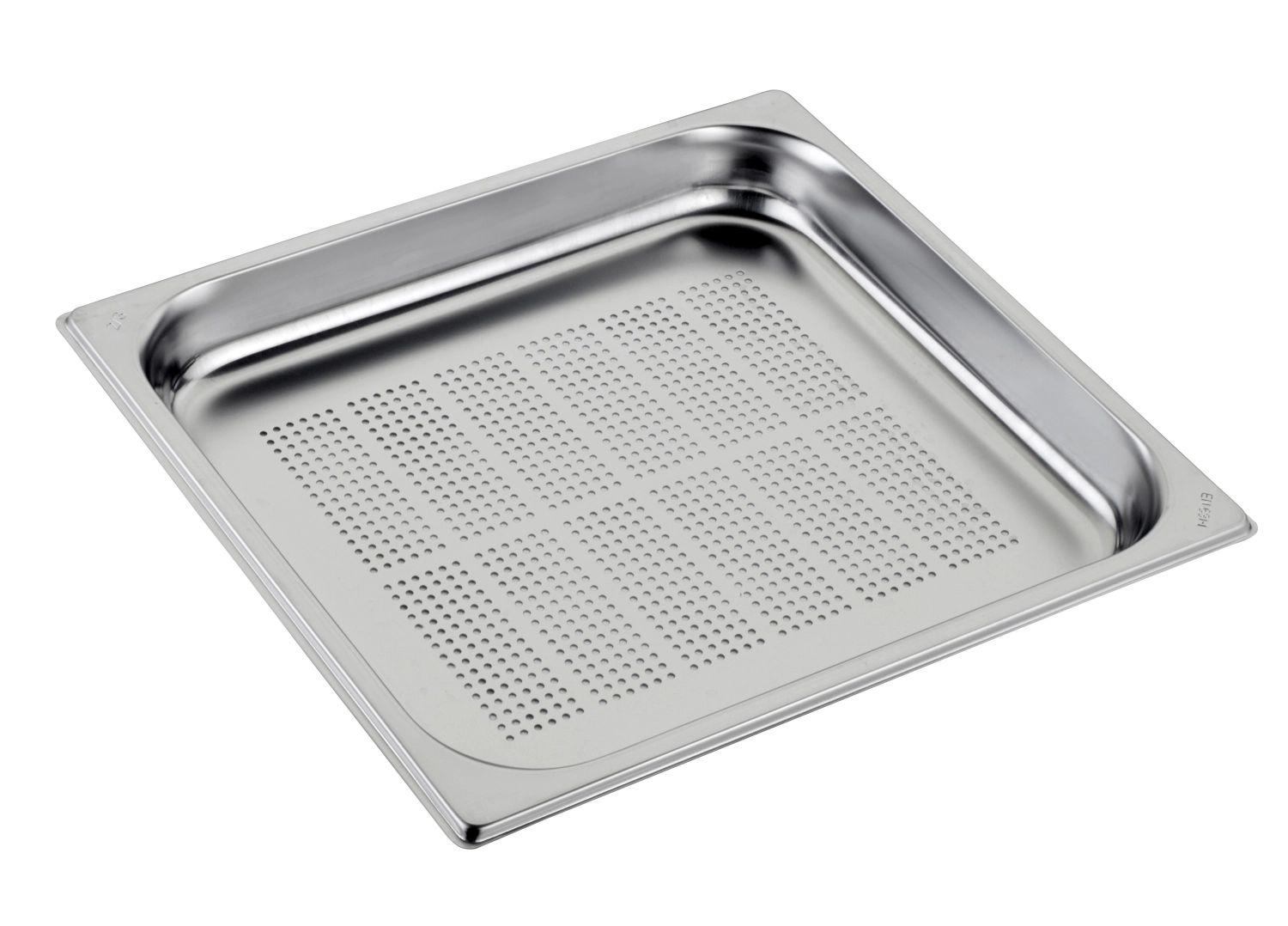 Bac gn 2/3 20 inox perforé 35.4x32.5cm h2cm