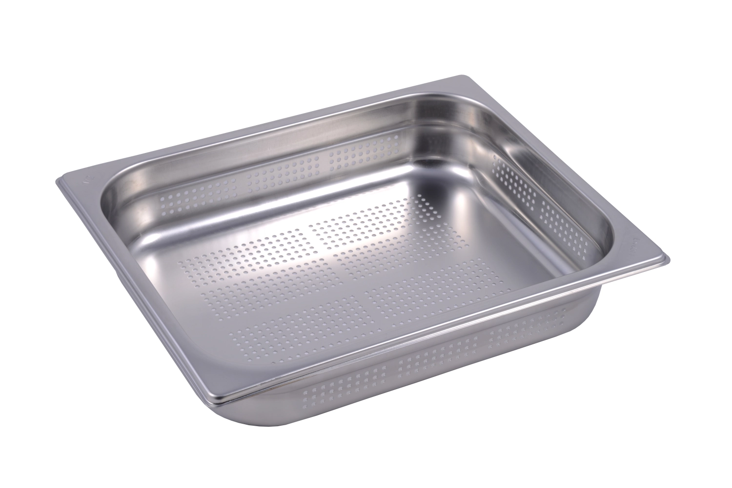 Bac gn 1/2 65 inox perforé 32.5x26.5cm h6.5cm