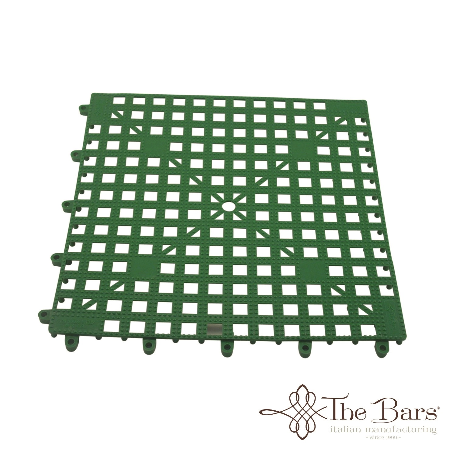 Tapis interlocking vert