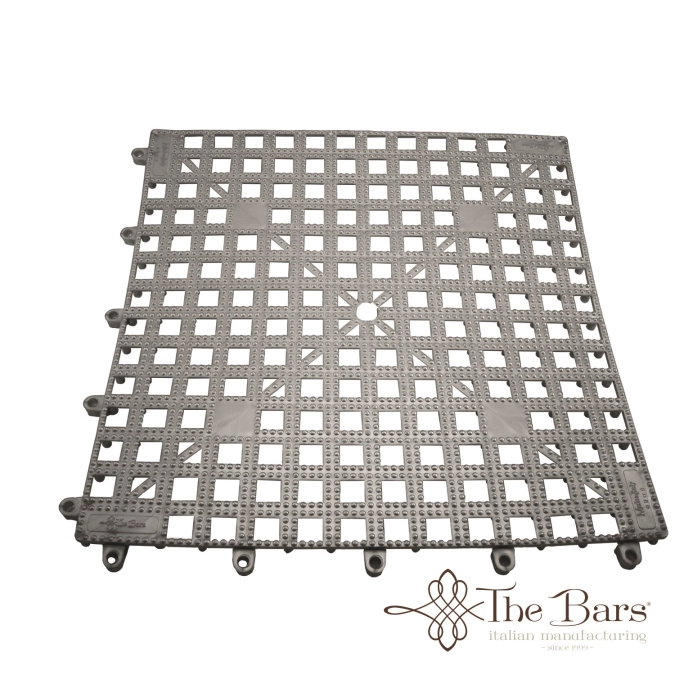 Interlocking Matten Silver